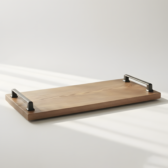Rectangular Tray with Handles
